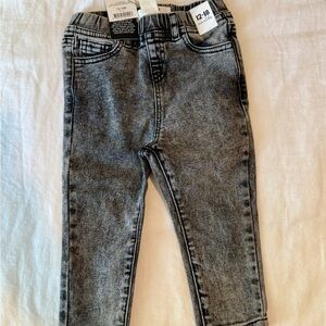 NWT Cotton On Gray Jeans Straight Fit | 12-18mo